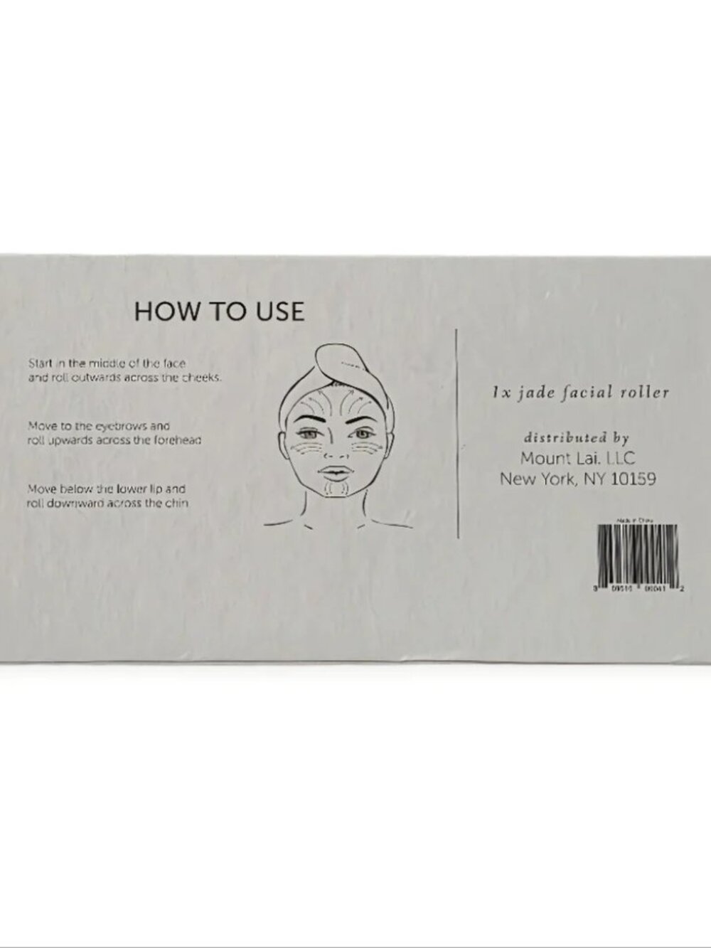Mount Lai Jade Facial Roller and Gua Sha Tool Set - Picture 3 of 6